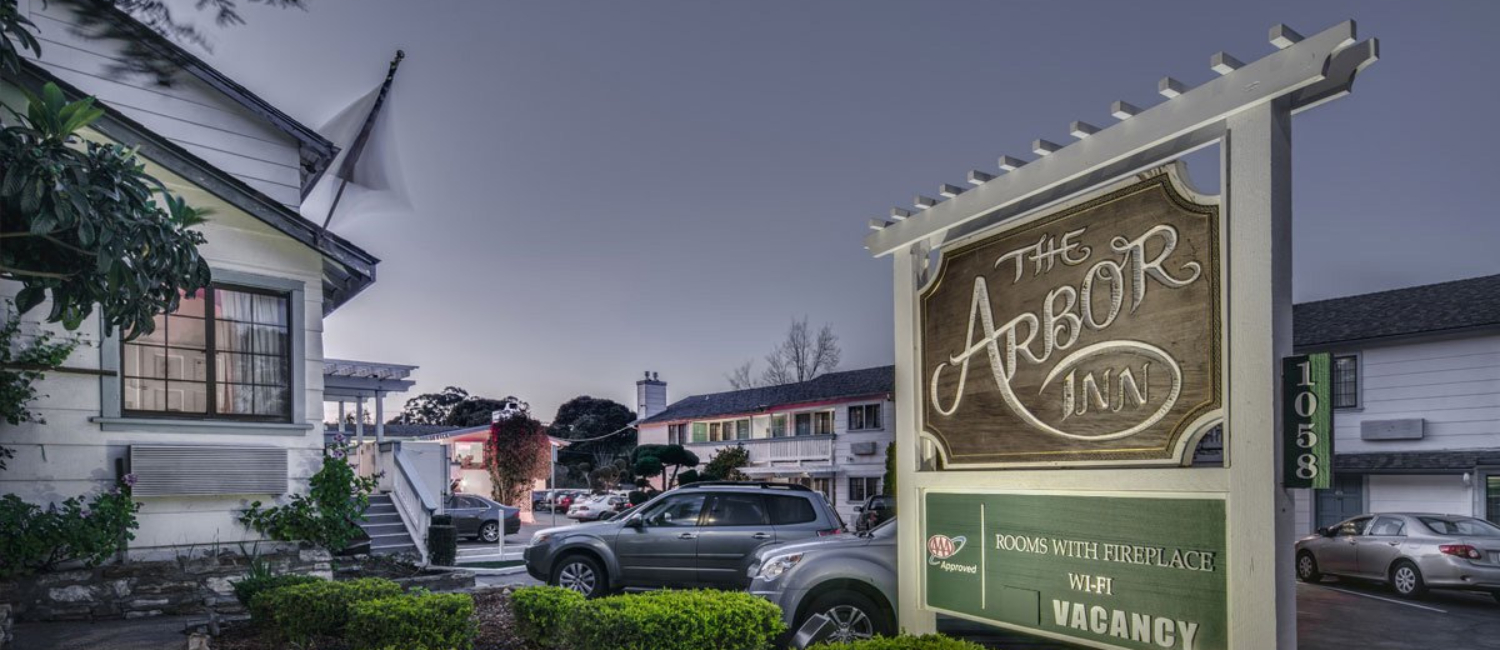 Monterey, CA Hotel - The Arbor Inn Monterey Near Cannery Row 